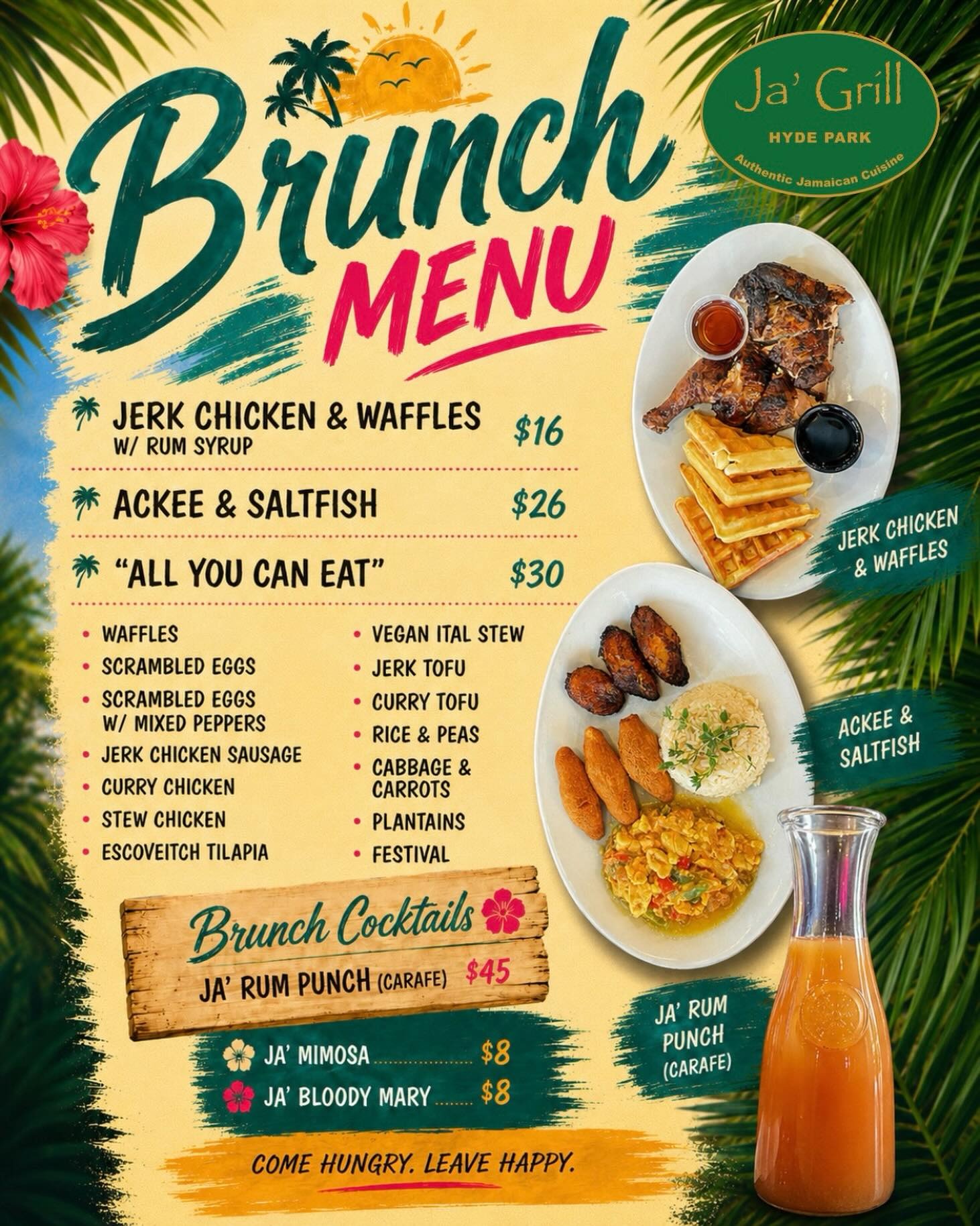 Jamaican Food Brunch in Chicago